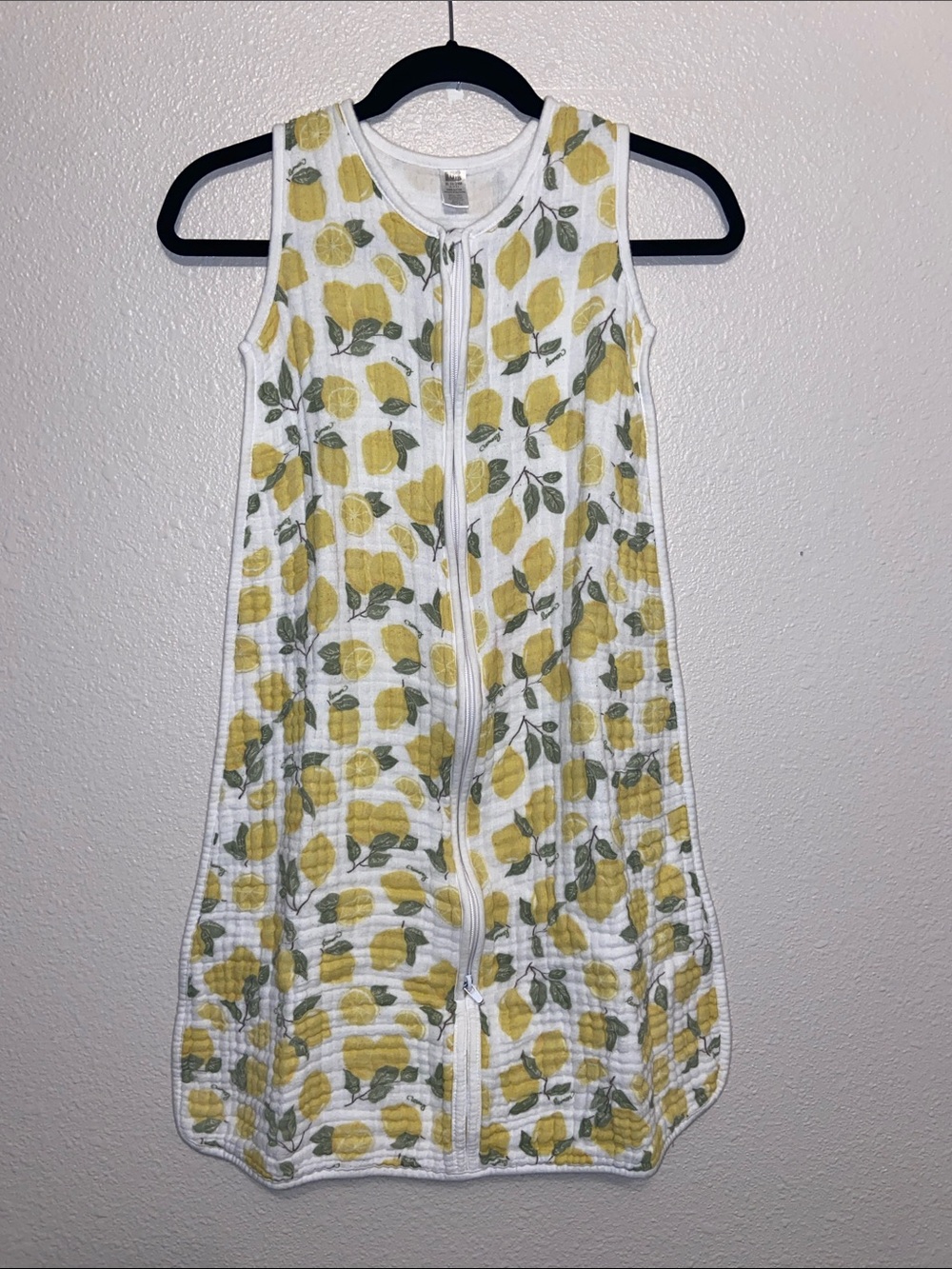 18-24 Month Wearable Blanket With Lemon Print